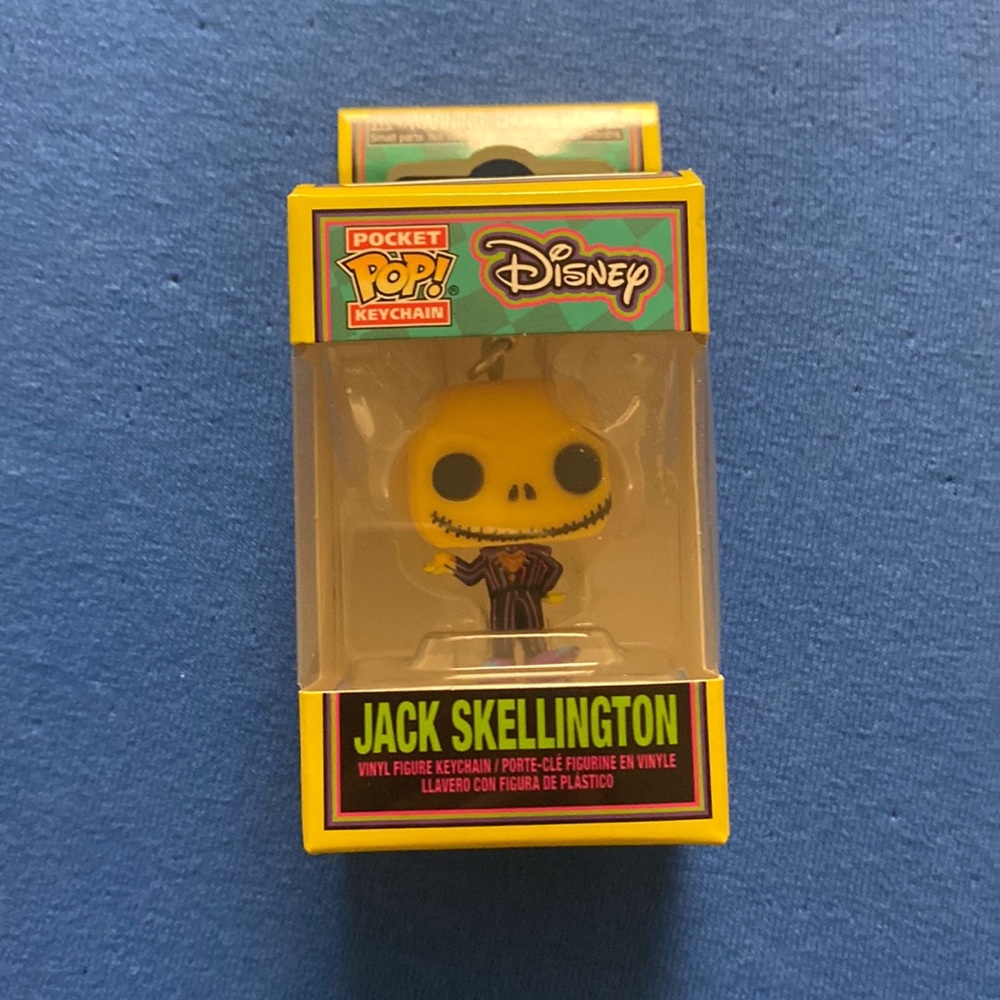Jack skellington funko pop keychain